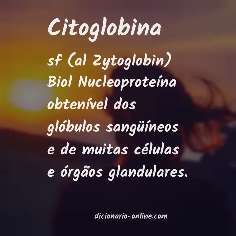 Significado de citoglobina