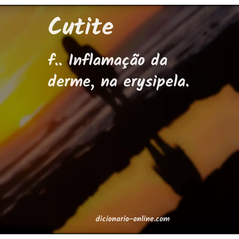 Significado de cutite