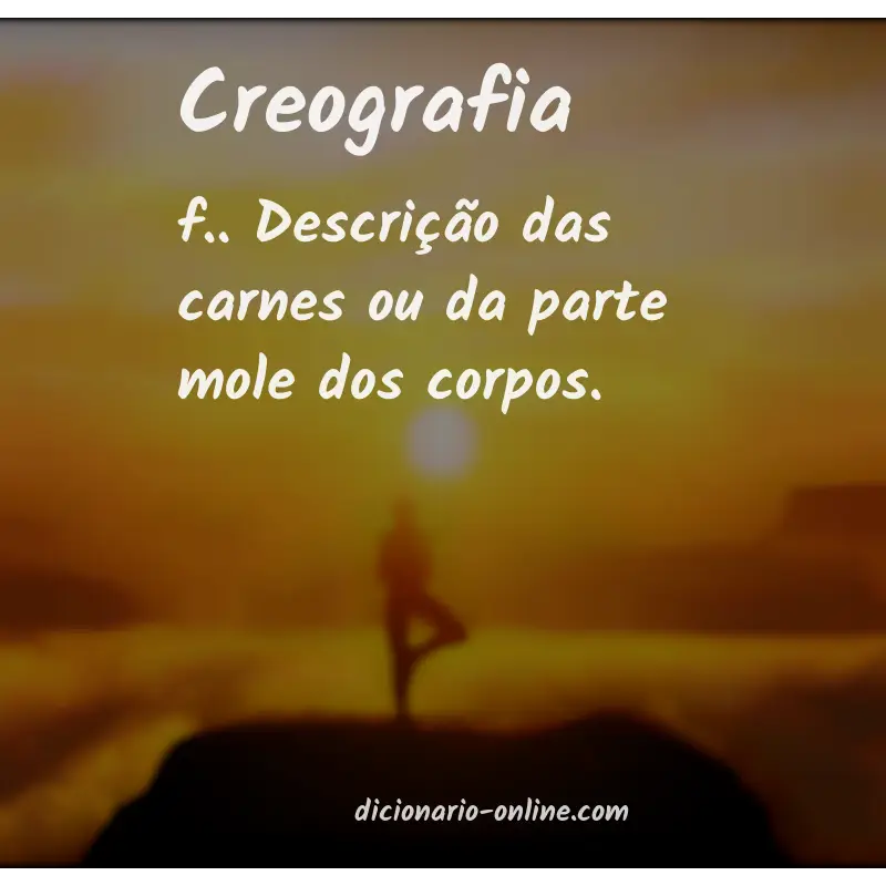 Significado de creografia