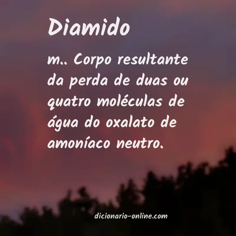 Significado de diamido