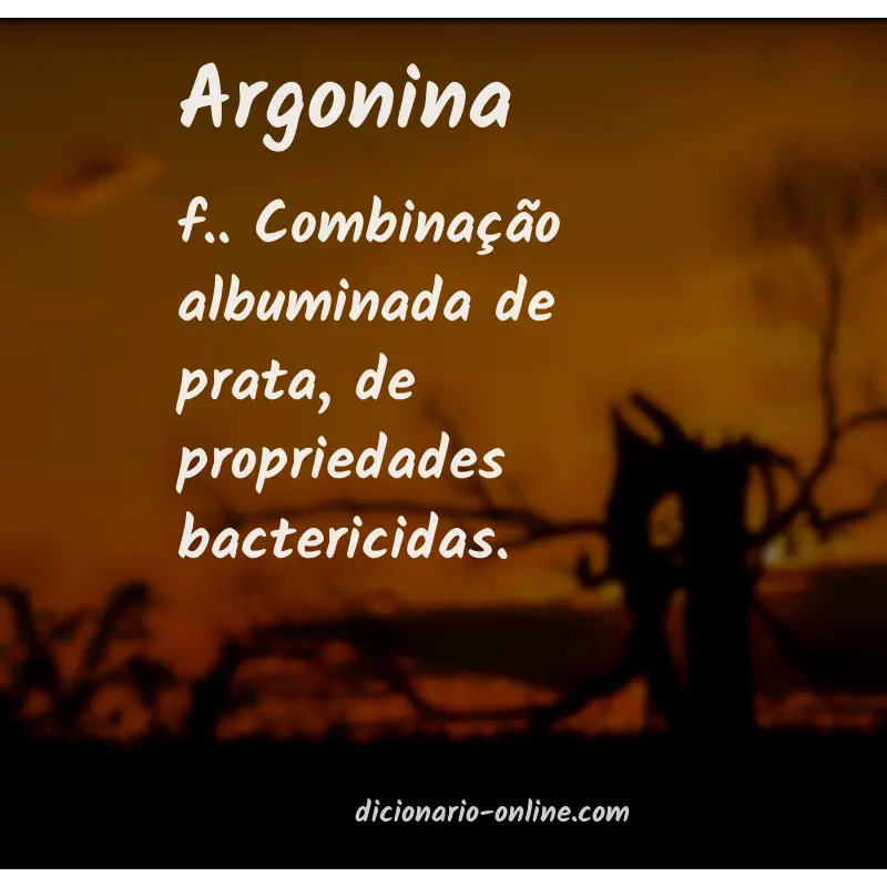 Significado de argonina