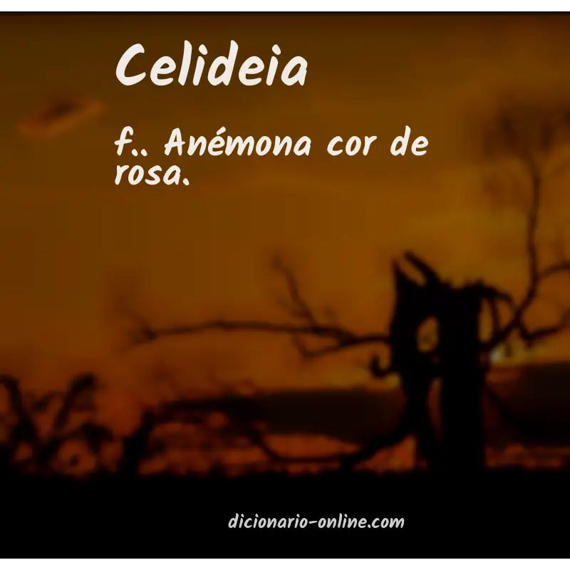 Significado de celideia