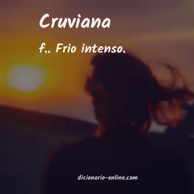 Significado de cruviana